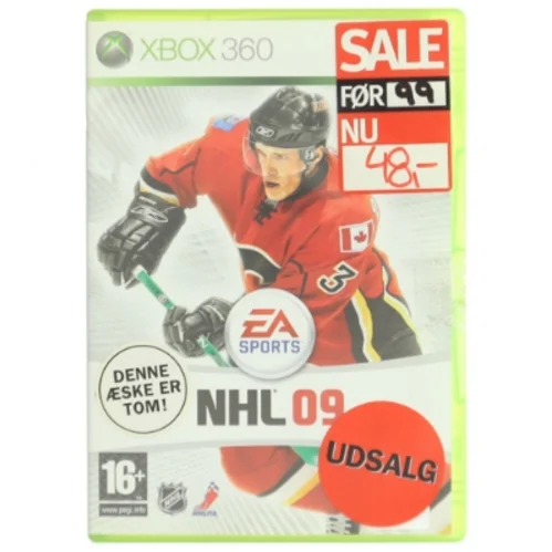 NHL 09 Xbox 360 spil fra EA Sports