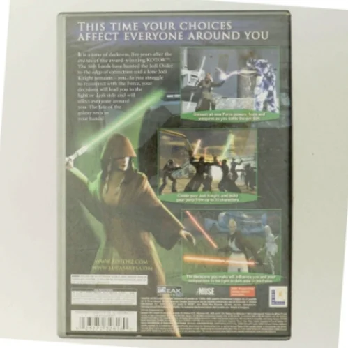 Star Wars: Knights of the Old Republic II - The Sith Lords PC spil fra LucasArts