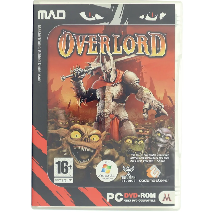 Overlord PC spil fra Codemasters