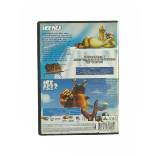 Ice age 1 og Ice age 2 - 2 film i 1 (DVD)