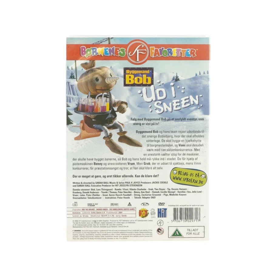 Byggemand Bob ud i sneen (DVD)