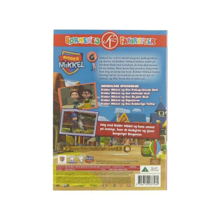 Ridder Mikkel - Den polkaprikkede hest (DVD)