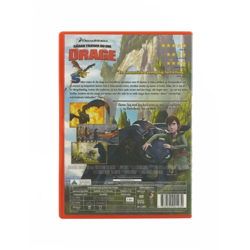 Sådan træner du din drage (DVD)