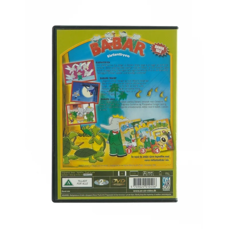 Babar - elefantbyen (DVD)