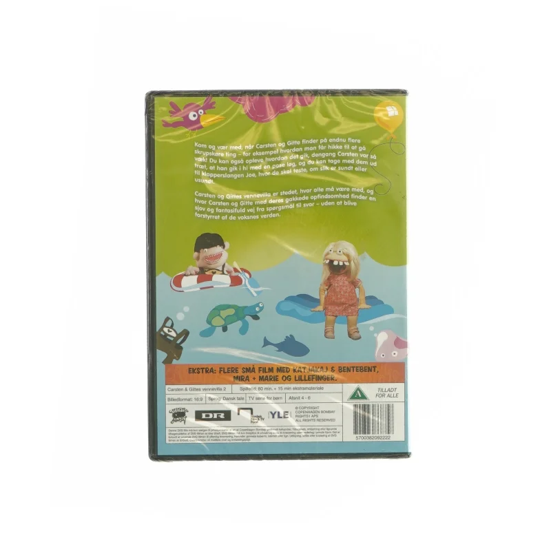 Carsten og Gittes vennevilla (DVD)