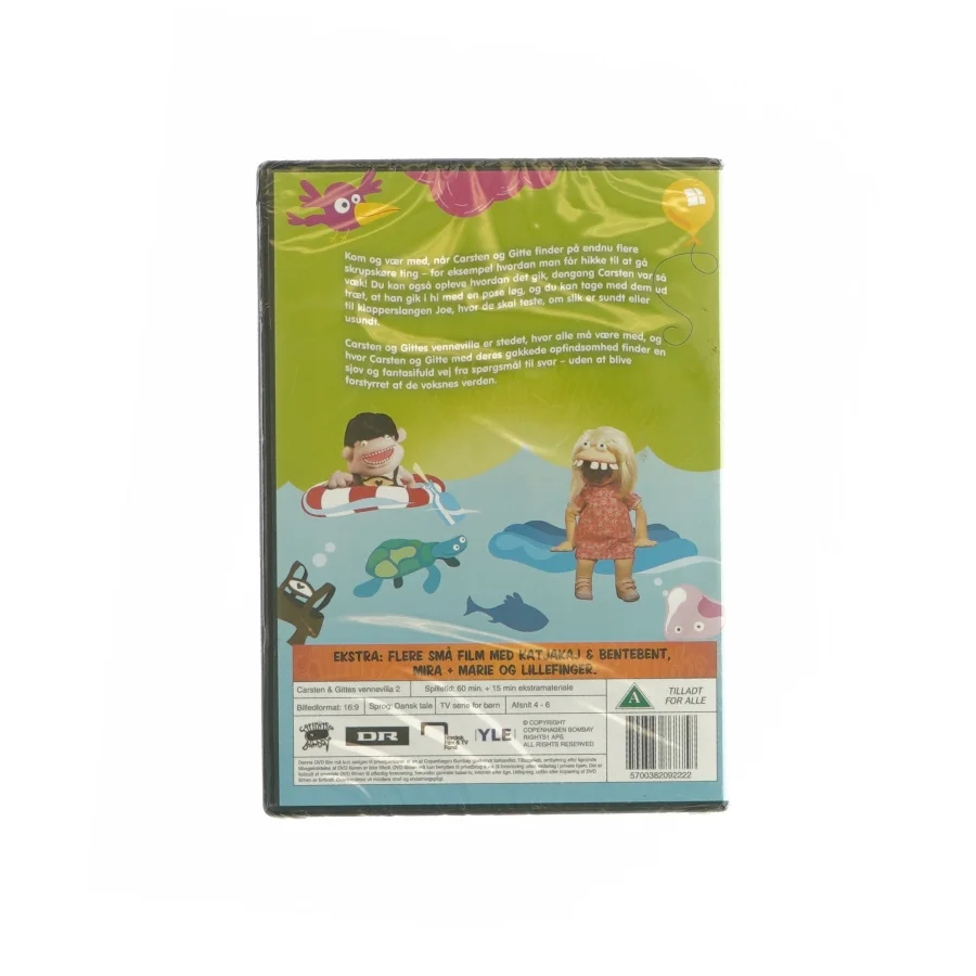 Carsten og Gittes vennevilla (DVD)