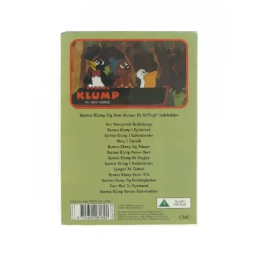 Rasmus Klump og hans venner på udflugt (DVD)