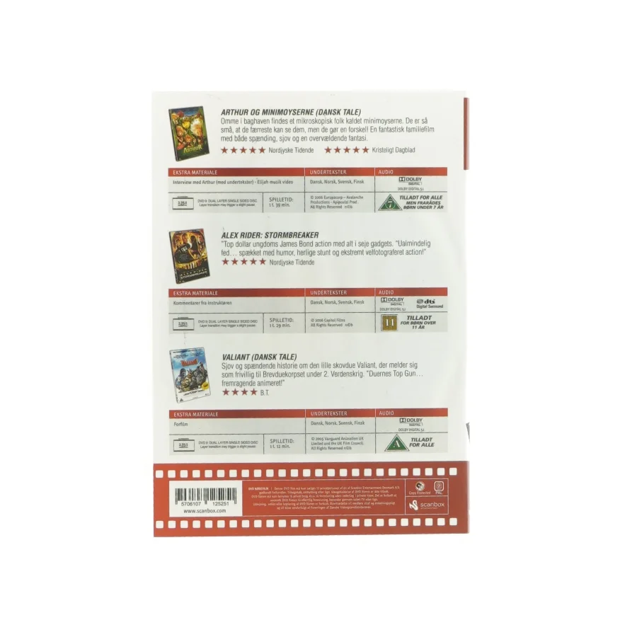 Arthur og minimoyserne (DVD)