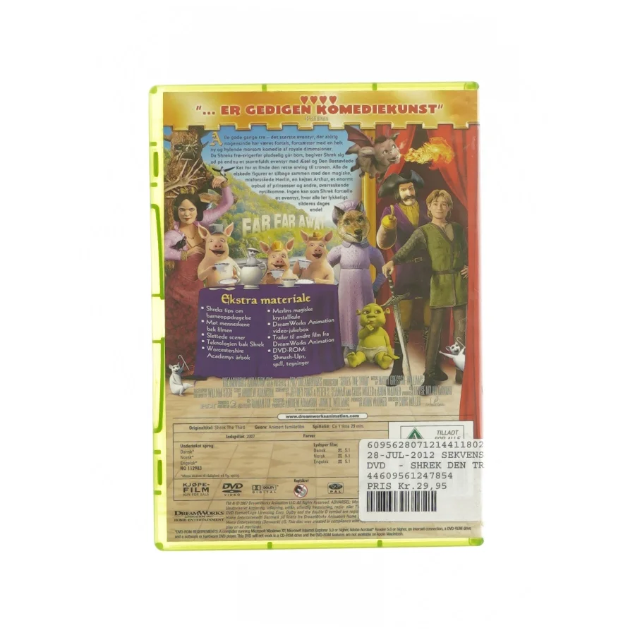 Shrek den tredje (DVD)