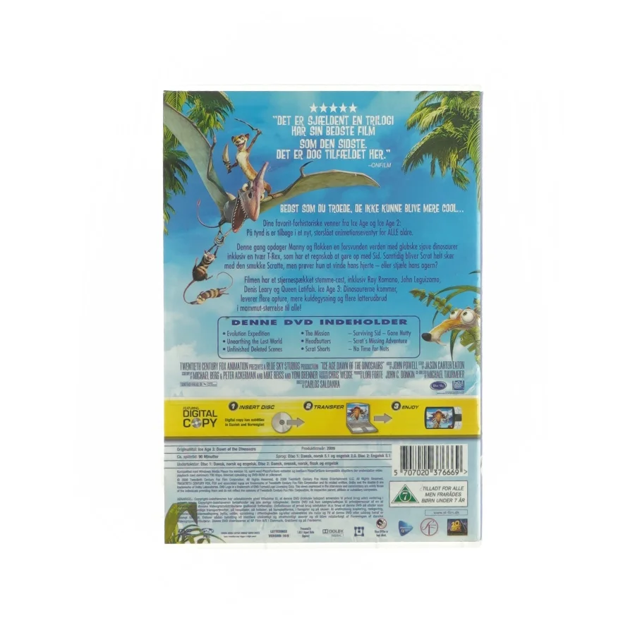 Ice age 3 - dinosaurerne kommer (DVD)