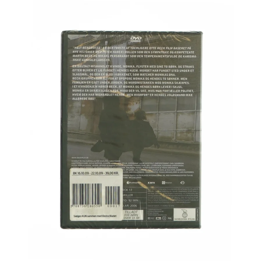 Beck - Højt beredskab (DVD)