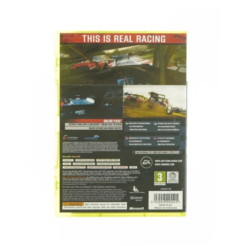 Shift 2 unleashed (Spil)