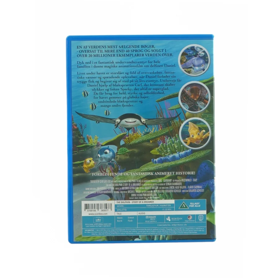 Den lille delfin på eventyr (DVD)