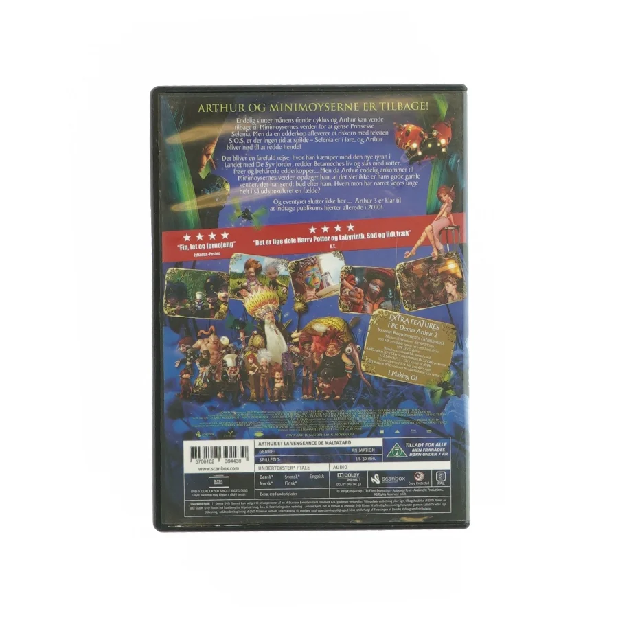 Arthur og Maltazars hævn (DVD)