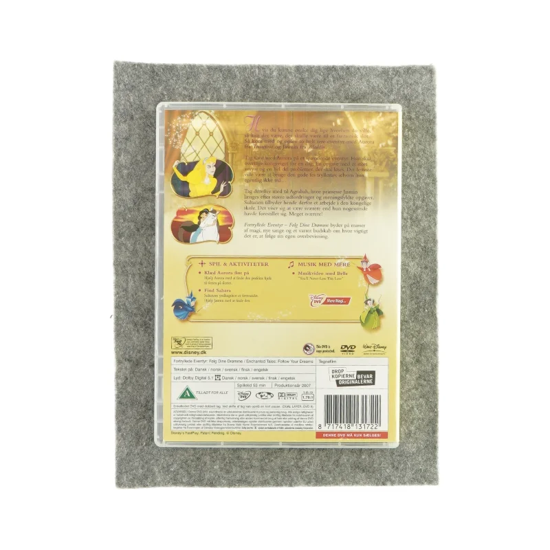 Prinsesser fortryllende eventyr - Følg dine drømme (DVD)