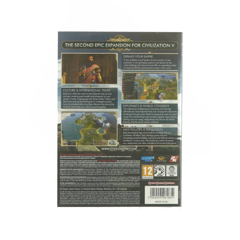 Civilisation brave new world - Expansion pack (Spil)