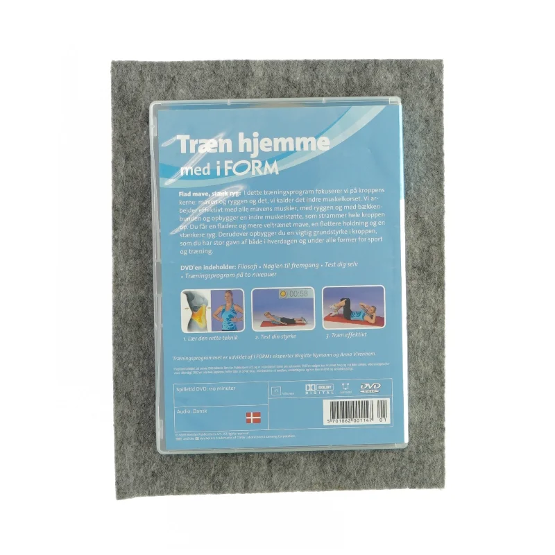 Flad mave, stærk ryg (DVD)