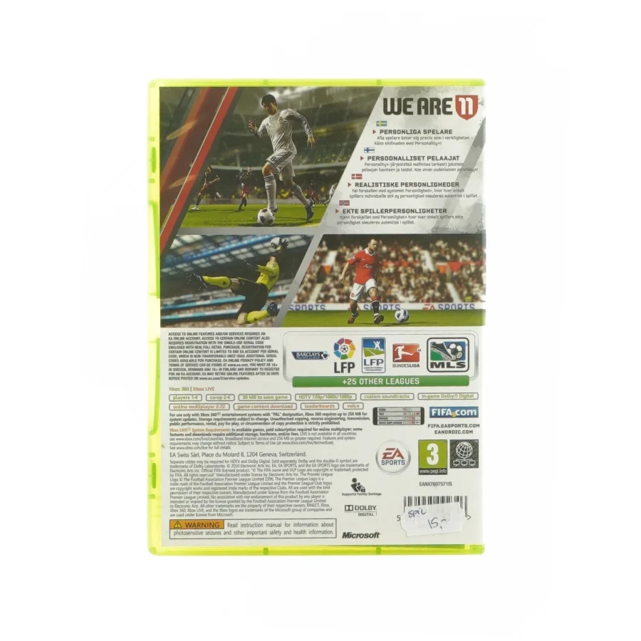 Fifa 11 til Xbox (Spil)