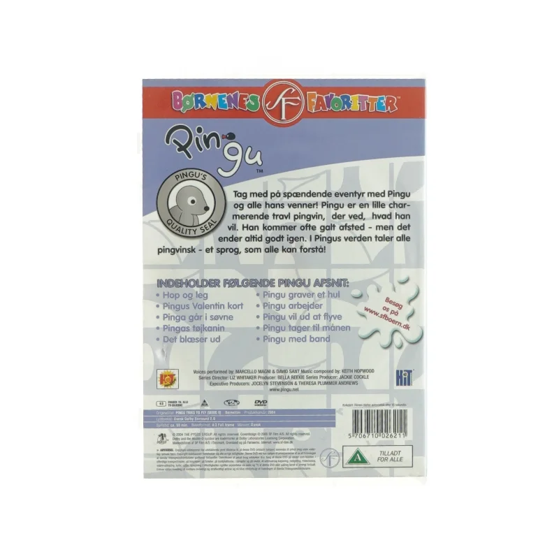 Pingu - hop og leg (DVD)
