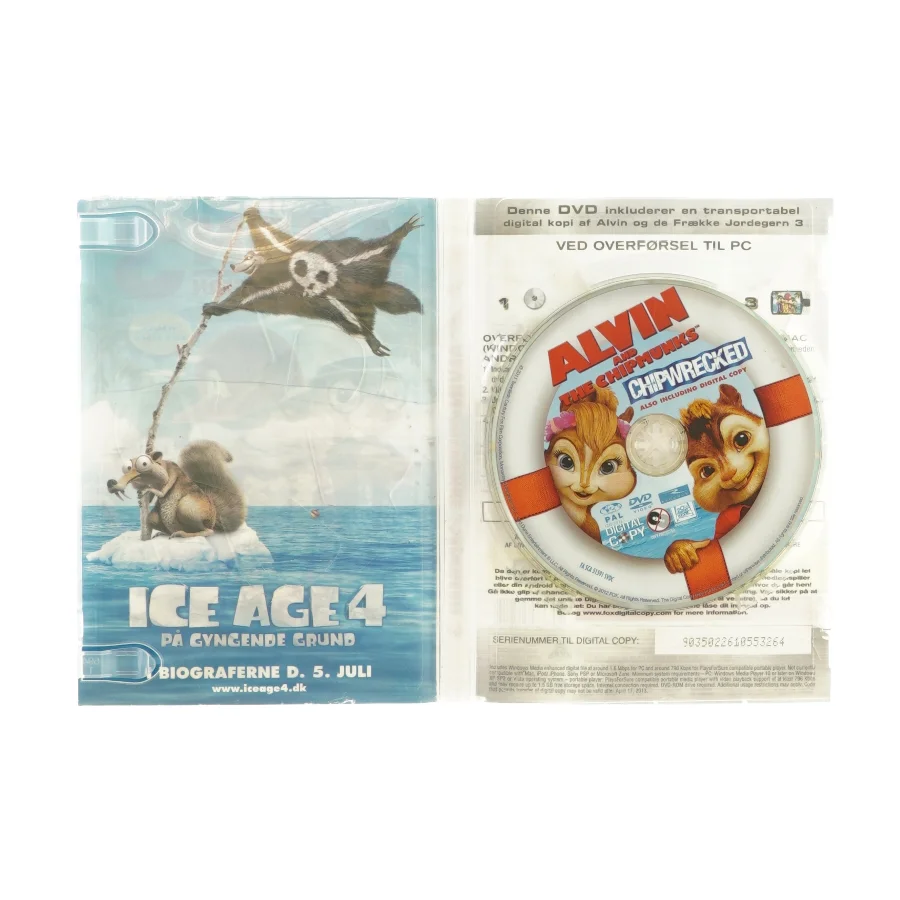 Alvin og de frække jordegern 3 (DVD)