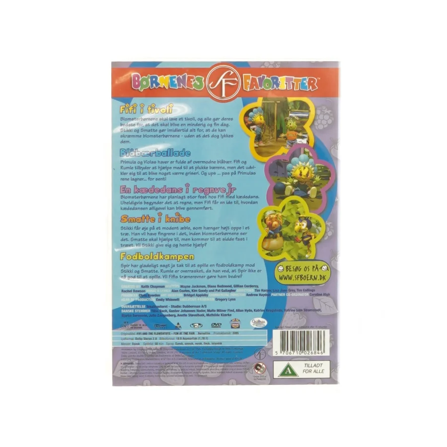 Fifi og blomsterbørnene - Fifi i tivoli og andre andre historier (DVD)