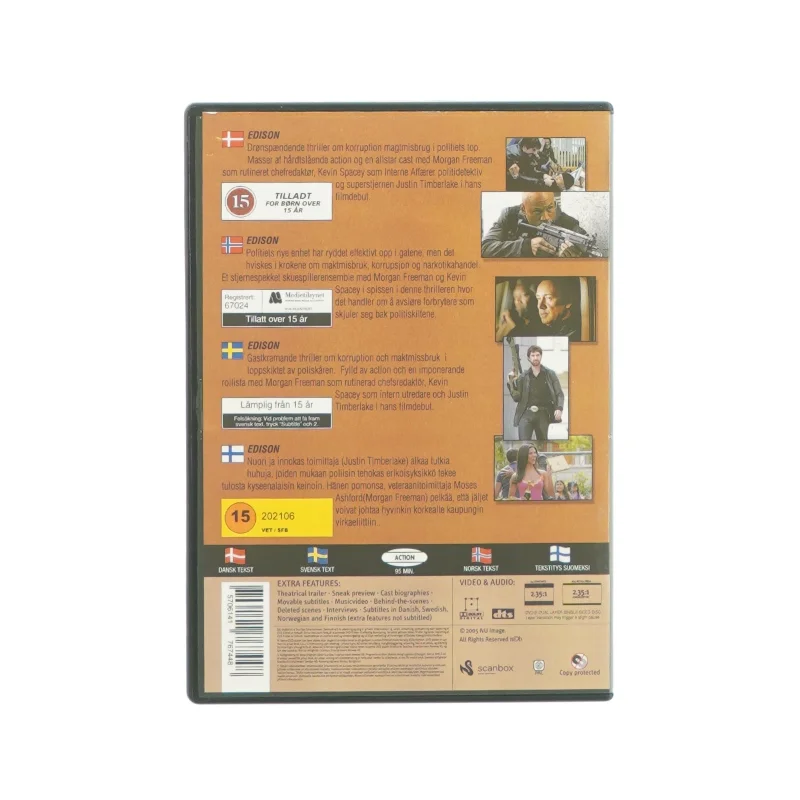 Edison - City of crime (DVD)