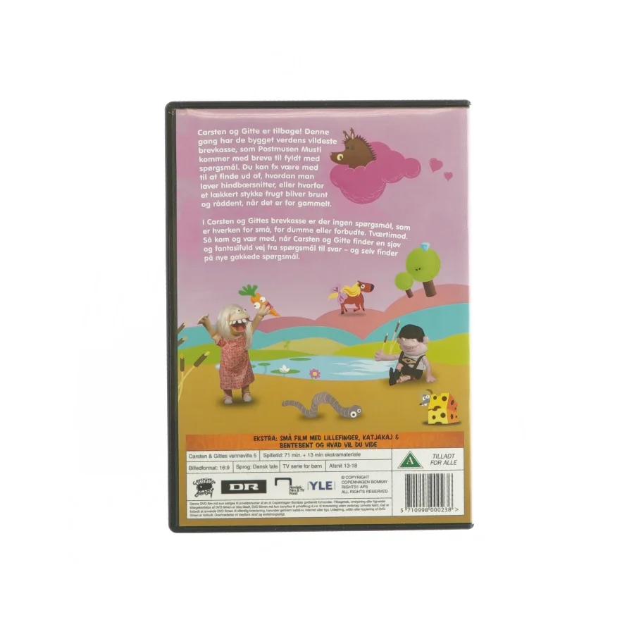 Carsten og Gittes vennevilla 5 (DVD)