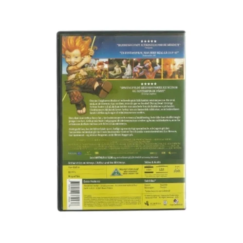 Arthur og minimoyserne (DVD)