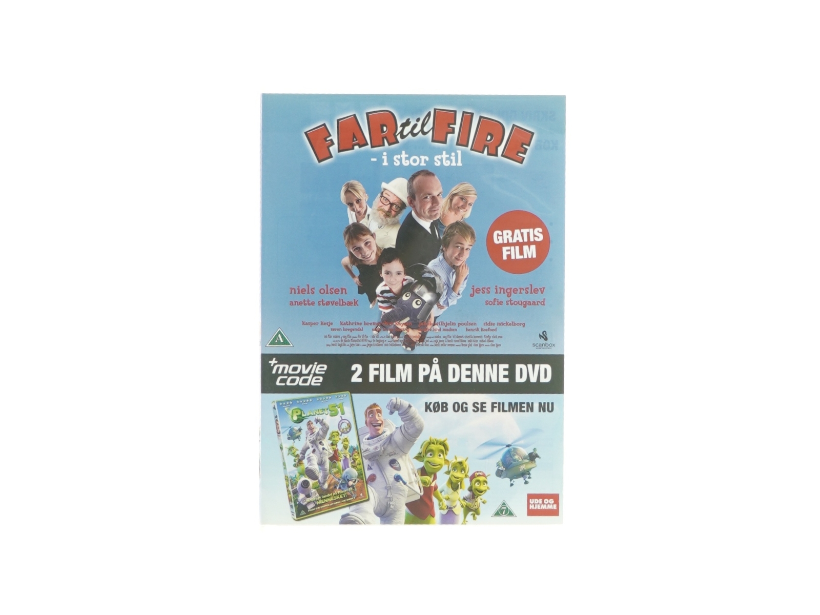 Far til fire - i stor stil og Planet 51 (DVD) (2i1)