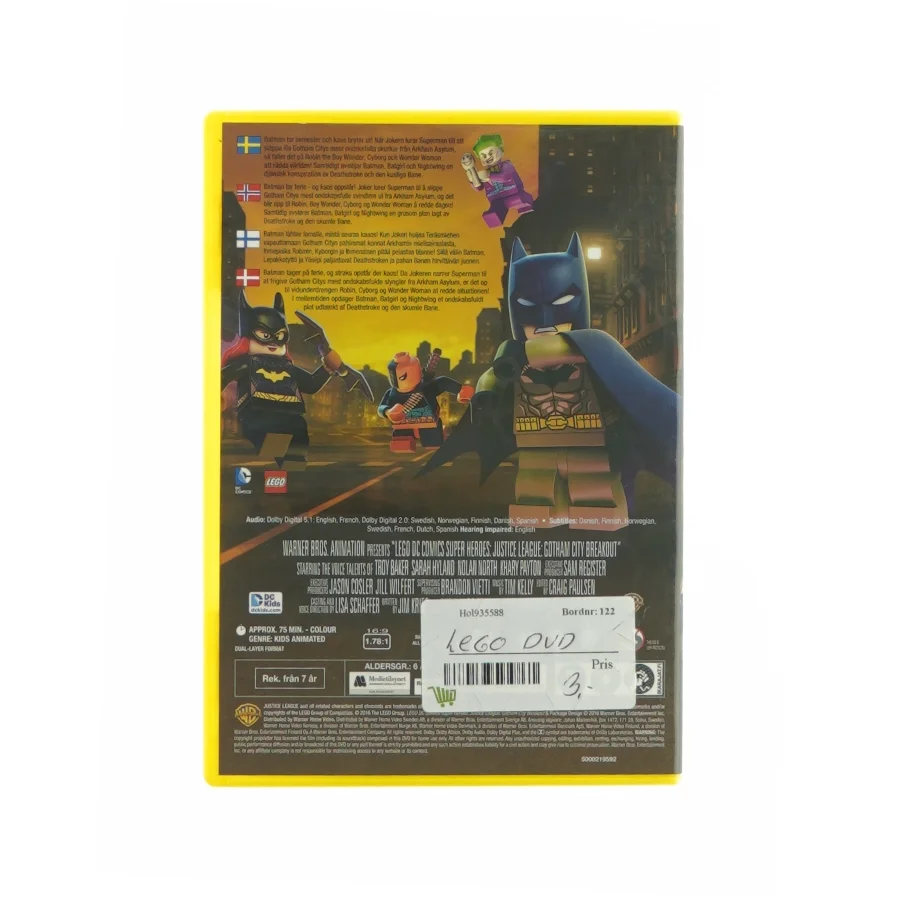 Lego - Justice league, Gotham city breakout (DVD)