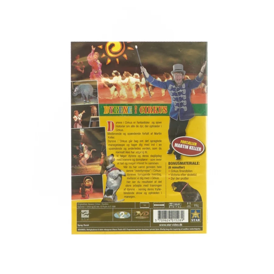 Dyerne i cirkus (DVD)