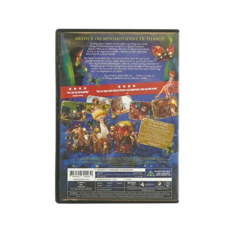 Arthur 2 og Maltazars hævn (DVD)