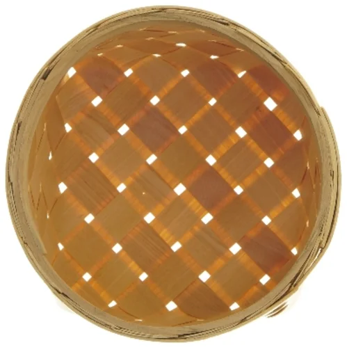 Flettet kurv (str. Ø 17 cm længde 12 cm)