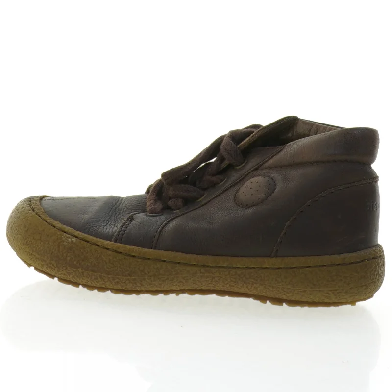 Brugte brune børnesko fra Bisgaard (str. 28)