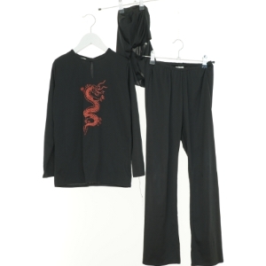 Udklædning Ninja (3 dele) (str. 140 cm)