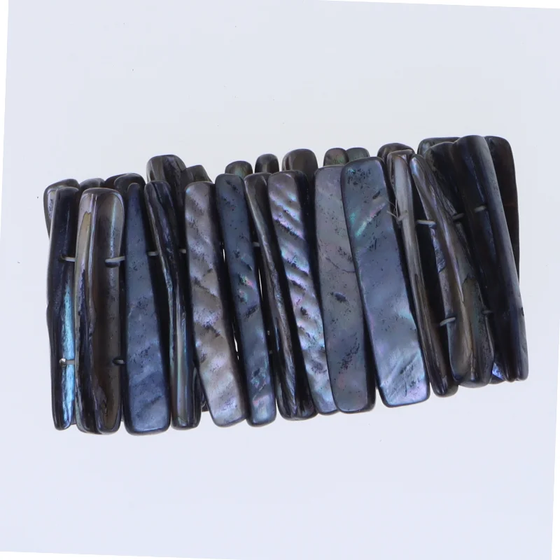 Perlemorsarmbånd (str. 16 cm)