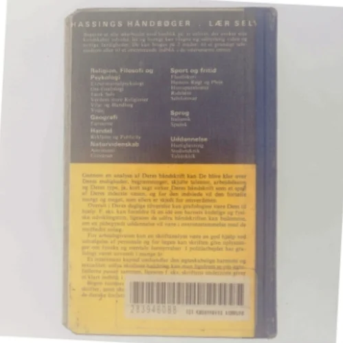 Om Grafologi af Henry O. Tietschler (Bog)