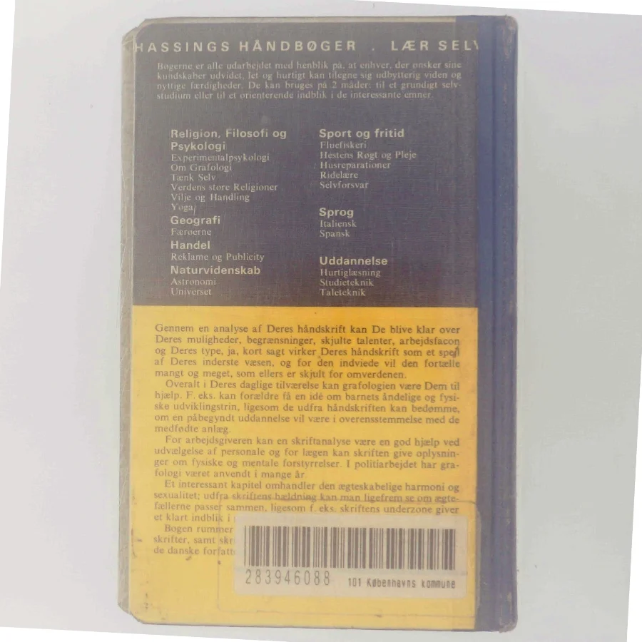 Om Grafologi af Henry O. Tietschler (Bog)