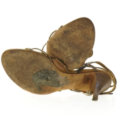 Unisa højhælede slangeskindssandaler (str. 39 )