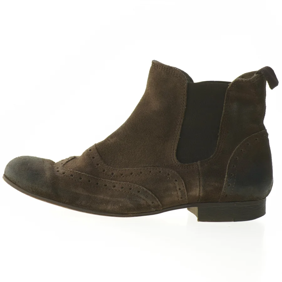 Buffalo brune ruskinds Chelsea-støvler str. 39