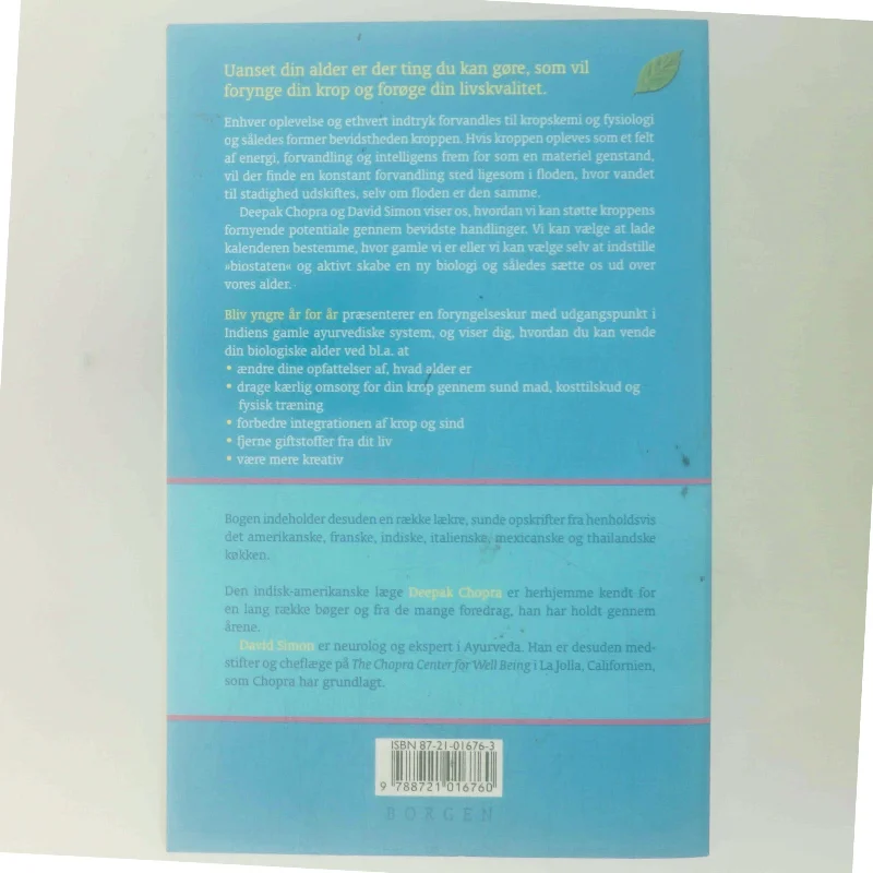 Bog: Bliv Yngre År for År fra Borgen (Bog)