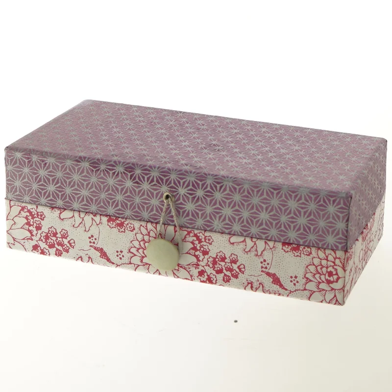 Dekorativ opbevaringsboks (str. 8x25,5x13,5 cm)