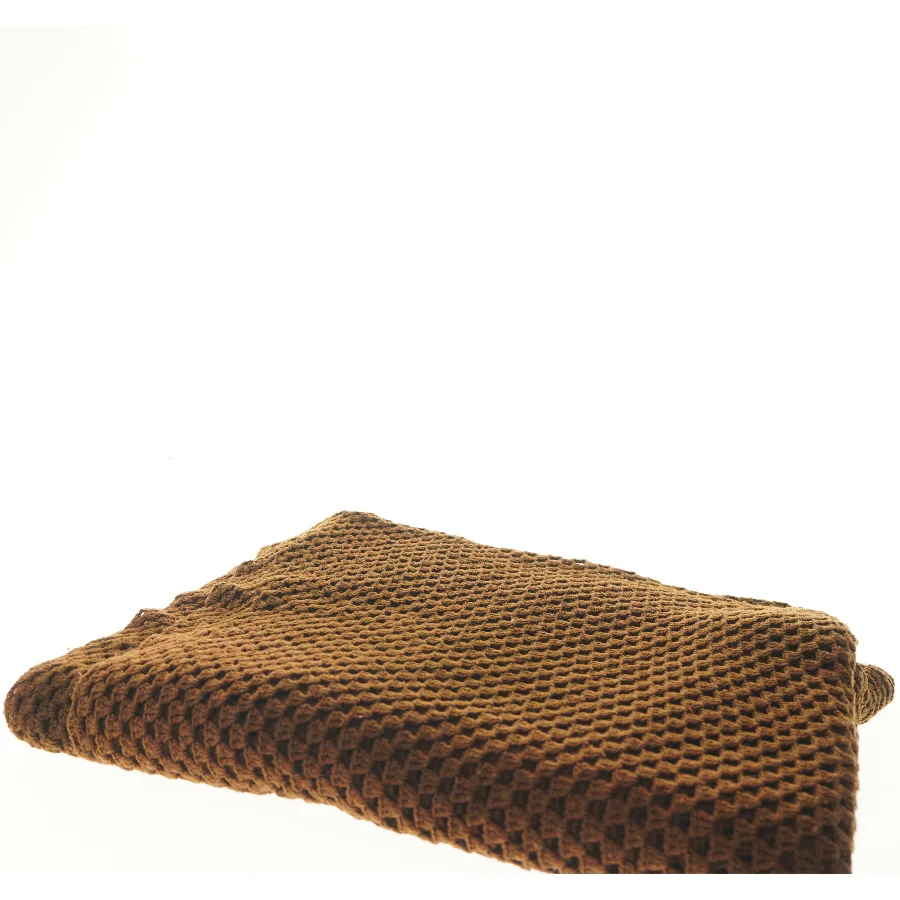 Hæklet tæppe med taske fra hugged (str. 220x220 cm)