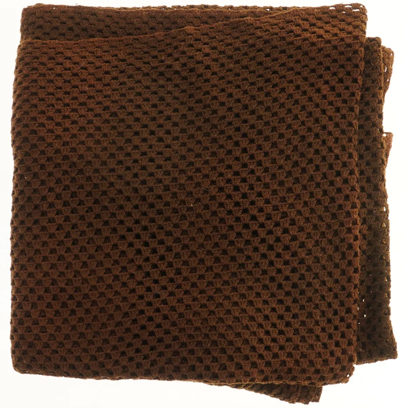 Hæklet tæppe med taske fra hugged (str. 220x220 cm)