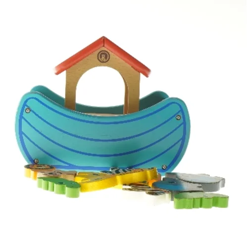 Trælegetøj - Noahs Ark fra Fætter BR (str. 24,5x16 cm)