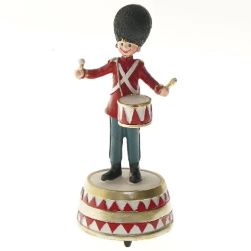 Spilledåse med soldat (str. H 20 x Dia 8 cm)