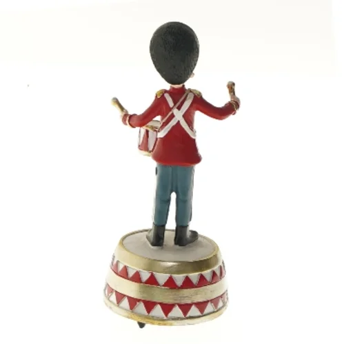 Spilledåse med soldat (str. H 20 x Dia 8 cm)
