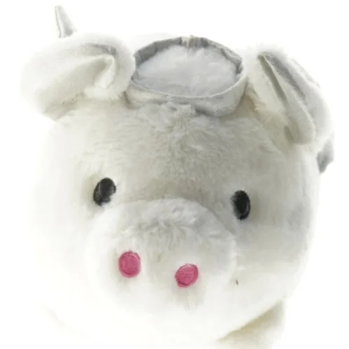 Hvid bamse (str. 20 x 17 cm)