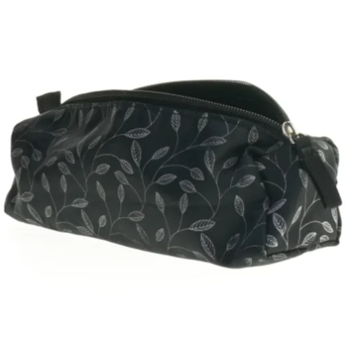 Sort penalhus med bladtryk (str. 25 cm. ja)