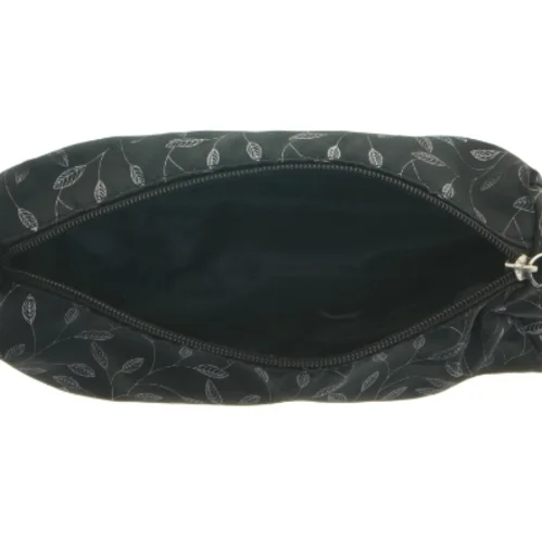 Sort penalhus med bladtryk (str. 25 cm. ja)